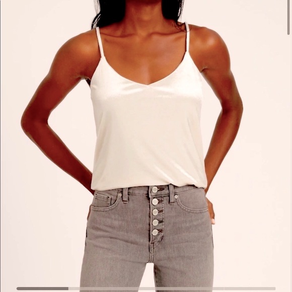 NWT Banana Republic Velvet Tank Top S - Picture 1 of 11